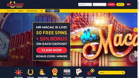 Stay lucky casino online